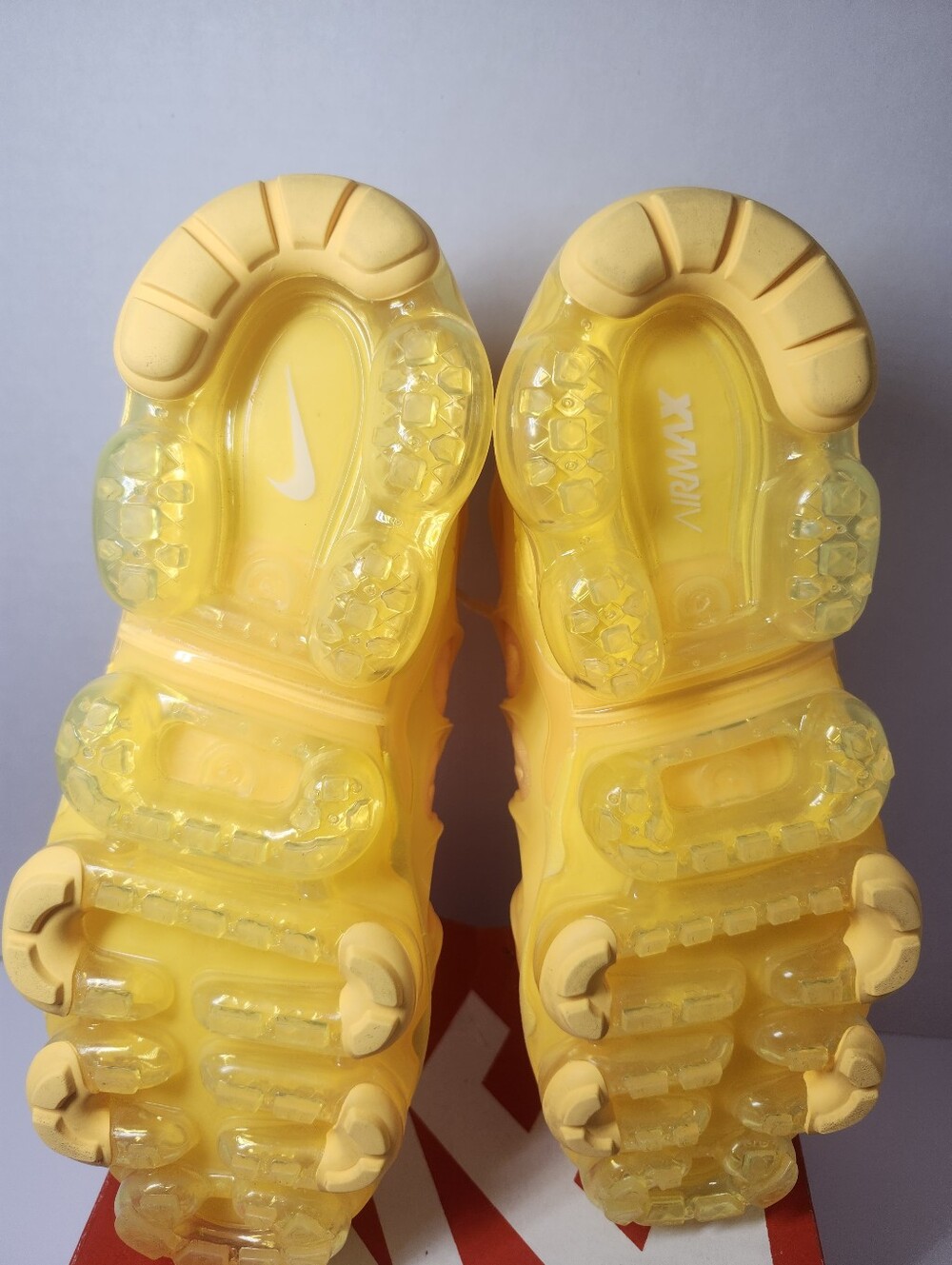 Nike Yellow Air VaporMax Plus Sneakers - Picture 10 of 10
